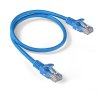 Exegate EX286380RUS Патч-корд LSZH UTP-RJ45-RJ45-5e-0,5M-LSZH-BL, UTP, cat.5e, 0.5м