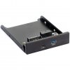 Exegate EX280447RUS Планка USB на переднюю панель U3H-617, 3,5"