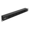Exegate EX280865RUS Блок розеток с разъемом подключения ServerPro PDU-19H007 Al-12C13-C20
