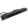 Exegate EX280829RUS Блок розеток с кабелем ServerPro PDU-19H604 Al-6S-C14-2.5CU