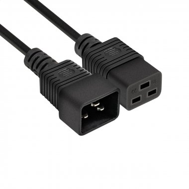 Фотография товара 'Exegate EX297807RUS Кабель питания (UPS) Special EC20-1.8S-C19->C20/3x1.5'