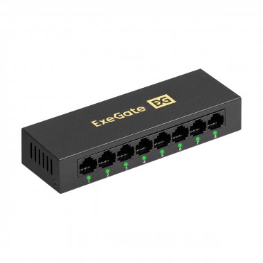 Фотография товара 'Exegate EX298690RUS Коммутатор неуправляемый EDES-1008D'