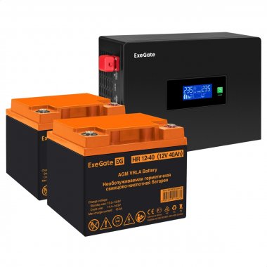 Фотография товара 'Exegate EX297431RUS Комплект ИБП IdealSine SR-1500.LCD.2SH'