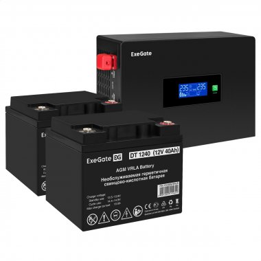 Фотография товара 'Exegate EX297430RUS Комплект ИБП IdealSine SR-1500.LCD.2SH'