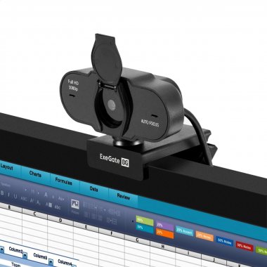 Фотография товара 'Exegate EX297681RUS Веб-камера BlackView C931 Full HD AF'