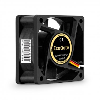 Фотография товара 'Exegate EX297077RUS Вентилятор 24В DC EX06025S3P-24'