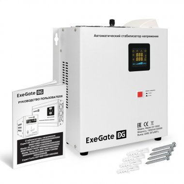 Фотография товара 'ExeGate EX298699RUS Стабилизатор напряжения Master AV-15000M'