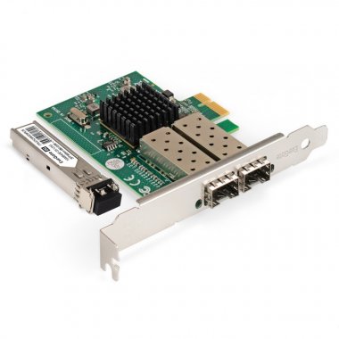 Фотография товара 'Exegate EX298937RUS Комплект: Сетевой адаптер SFP EXE-82576-F2'