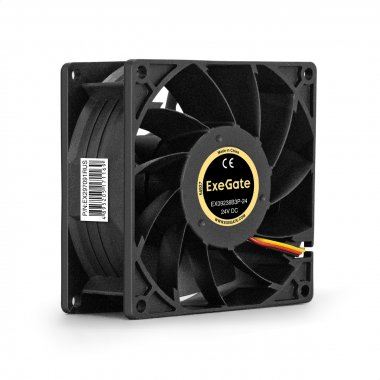 Фотография товара 'Exegate EX297091RUS Вентилятор 24В DC EX09238B3P-24'