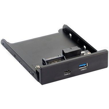 Фотография товара 'Exegate EX280447RUS Планка USB на переднюю панель U3H-617, 3,5"'