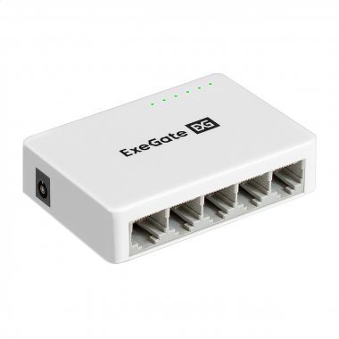 Фотография товара 'Exegate EX298687RUS Коммутатор неуправляемый EDGS-1005С'