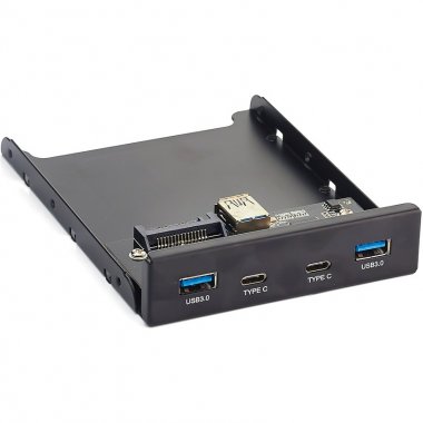 Фотография товара 'Exegate EX280448RUS Планка USB на переднюю панель U3H-619, 3,5"'