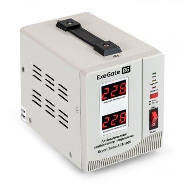 Фотография товара 'ExeGate EX291729RUS Стабилизатор напряжения Expert Turbo AST-1000'
