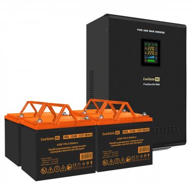 Фотография товара 'Exegate EX296690RUS Комплект ИБП FineSine SX-7000.LCD.AVR.2SH.T'