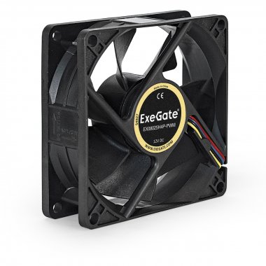 Фотография товара 'Exegate EX283379RUS Вентилятор 12В DC EX08025H4P-PWM'