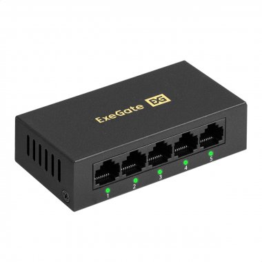 Фотография товара 'Exegate EX298689RUS Коммутатор неуправляемый EDES-1005D'