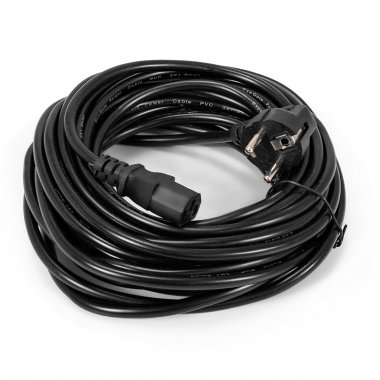 Фотография товара 'Exegate EP280668RUS Кабель питания Power PC-10P-Schuko(У)->C13/3x1.0Cu'