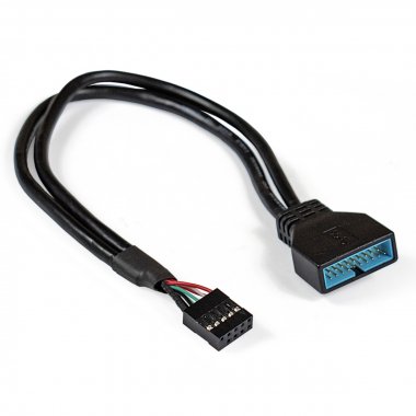 Фотография товара 'Exegate EX284940RUS Кабель-переходник USB 2.0-USB 3.0 EX-CC-U3U2-0.3'