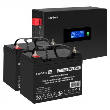 Фотография товара 'Exegate EX297428RUS Комплект ИБП IdealSine SR-1500.LCD.2SH'