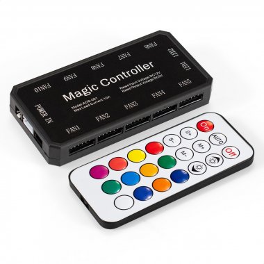 Фотография товара 'Exegate EX295975RUS Контроллер-хаб с пультом управления EXH6P.ARGB'