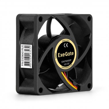 Фотография товара 'Exegate EX296401RUS Вентилятор 12В DC EX07025S3P'
