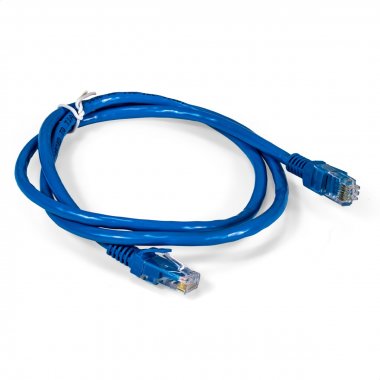 Фотография товара 'Exegate EX297190RUS Патч-корд UTP-RJ45-RJ45-C6-1M-BL, UTP, cat.6, 1м'
