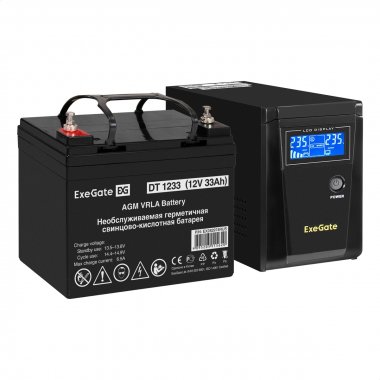 Фотография товара 'Exegate EX296768RUS Комплект ИБП SineTower SZ-600.LCD.AVR.1SH'