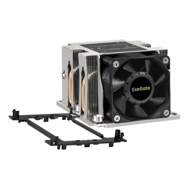 Фотография товара 'Exegate EX298970RUS Кулер+направляющая планка ESNK-P0068AP4.PWM.2U.3647.Cu + BKT-0126'