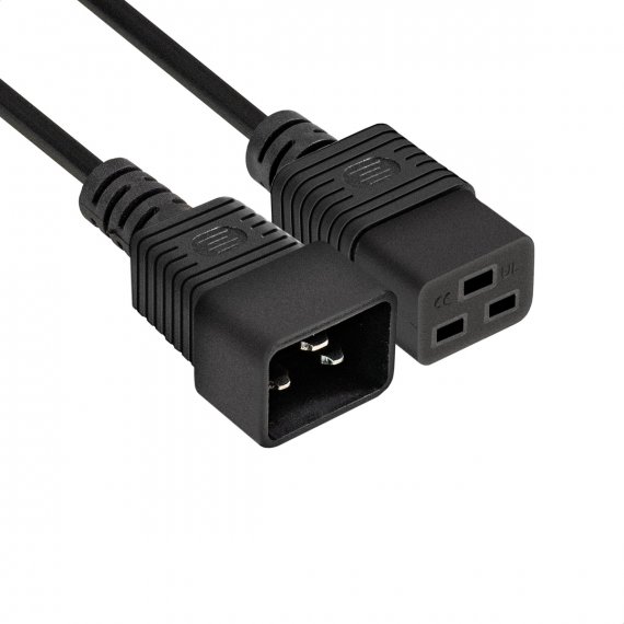 Фотография товара 'Exegate EX297807RUS Кабель питания (UPS) Special EC20-1.8S-C19->C20/3x1.5'