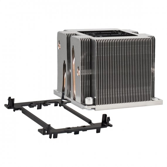 Фотография товара 'Exegate EX298972RUS Радиатор+направляющая планка для процессора ESNK-P0068P.2U.3647.Cu + BKT-0126'