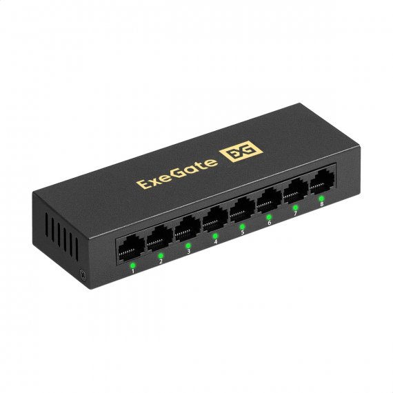Фотография товара 'Exegate EX298690RUS Коммутатор неуправляемый EDES-1008D'