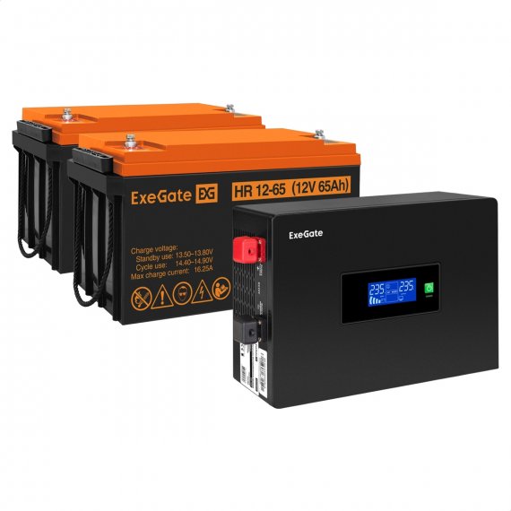 Фотография товара 'Exegate EX297436RUS Комплект ИБП IdealSine SR-1500.LCD.2SH'