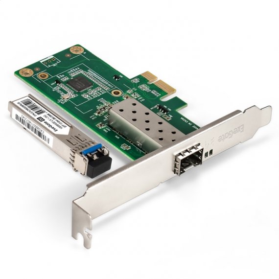 Фотография товара 'Exegate EX298936RUS Комплект: Сетевой адаптер SFP EXE-i210-F1'