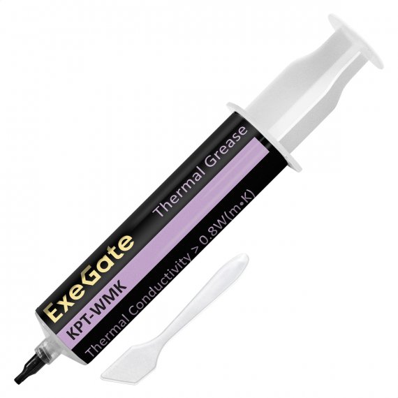 Фотография товара 'Exegate EX293381RUS Термопаста KPT-WMK (0,8 Вт/(м•К)'