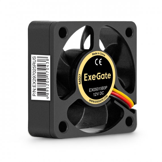 Фотография товара 'Exegate EX297025RUS Вентилятор 12В DC EX05015B3P'
