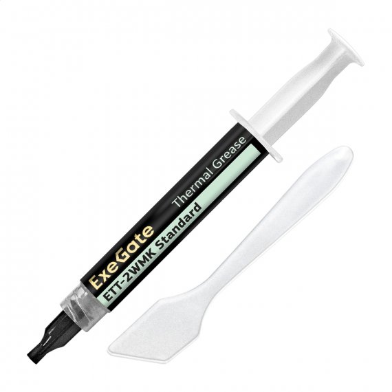 Фотография товара 'Exegate EX282351RUS Термопаста ETТ-2WMK Standard (1,63 Вт/(м•К)'