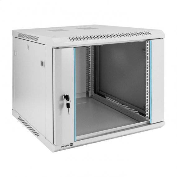 Фотография товара 'ExeGate EX298602RUS Шкаф телекоммуникационный EC-WM-9U.600.G.GREY'