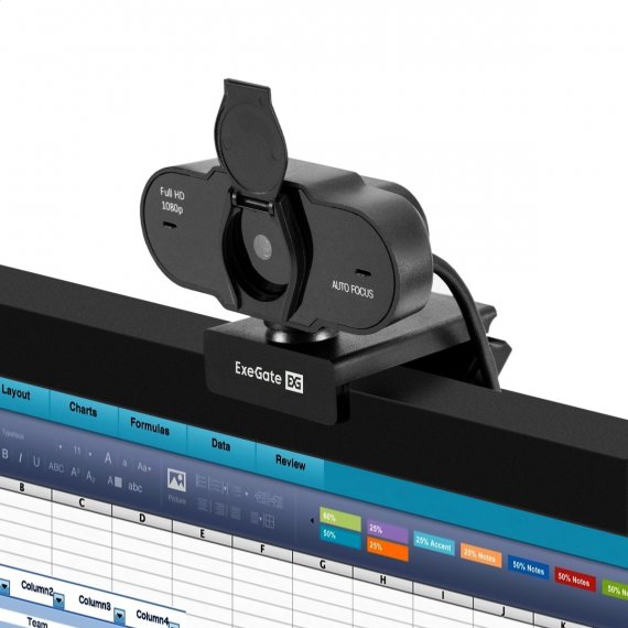 Фотография товара 'Exegate EX297681RUS Веб-камера BlackView C931 Full HD AF'