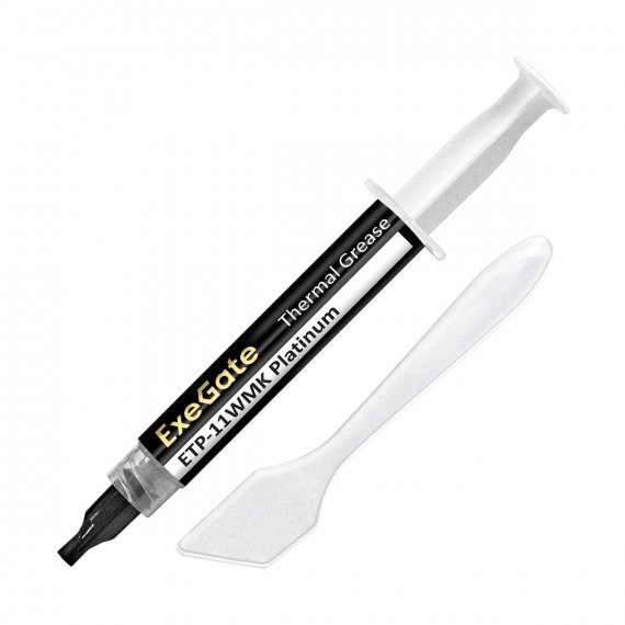 Фотография товара 'Exegate EX282341RUS Термопаста ETP-11WMK Platinum (11 Вт/(м•К)'