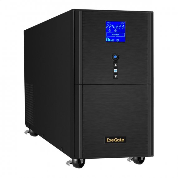 Фотография товара 'Exegate EX295985RUS ИБП (инвертор, синус, для котла) SineTower SN-5000.LCD.AVR.2SH.1C13.T.RJ.USB'