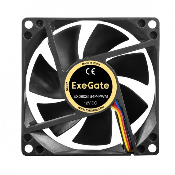 Фотография товара 'Exegate EX297045RUS Вентилятор 12В DC EX08025S4P-PWM'