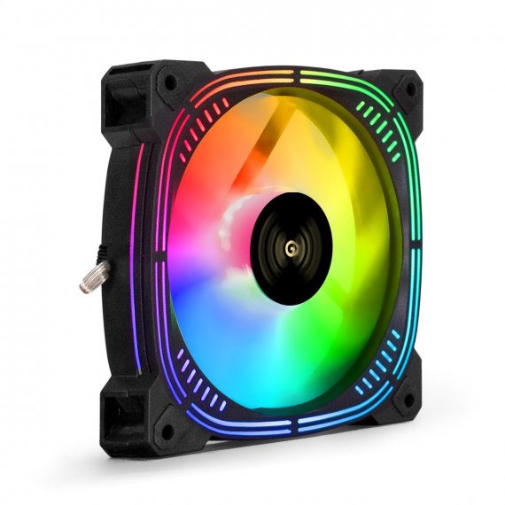 Фотография товара 'Exegate EX295970RUS Вентилятор с подсветкой EX12025H3P4PSU-PWM.ARGB'