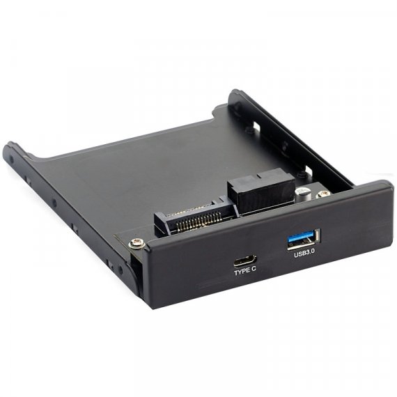 Фотография товара 'Exegate EX280447RUS Планка USB на переднюю панель U3H-617, 3,5"'