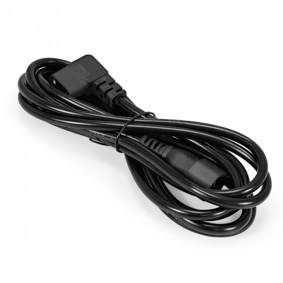 Фотография товара 'Exegate EX297746RUS Кабель питания Power EC-3P-C13(У)->C14/3x0.75Cu'