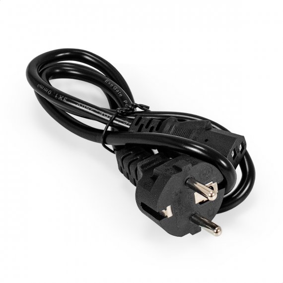Фотография товара 'Exegate EP280640RUS Кабель питания Power PC-1P-Schuko->C13/3x0.5Cu'