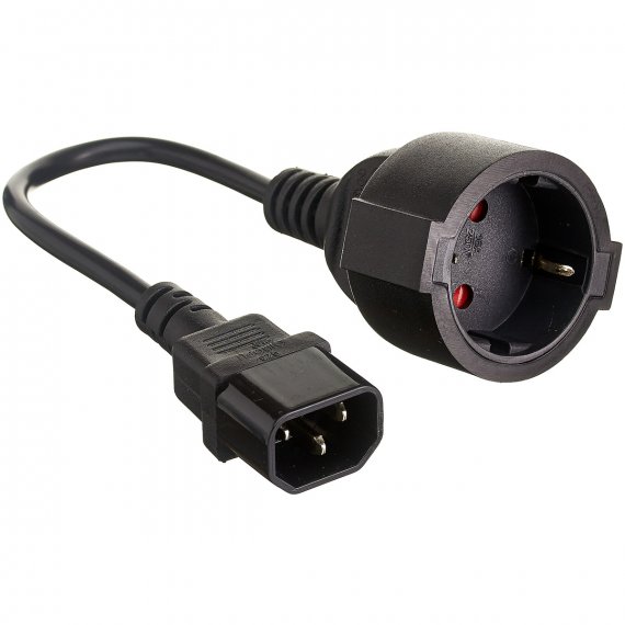 Фотография товара 'Exegate EP280681RUS Кабель-переходник (UPS->розетка) Power EC-30P'