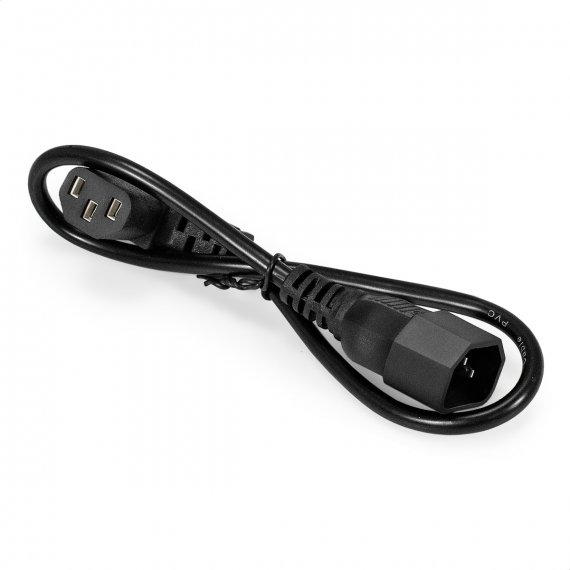 Фотография товара 'Exegate EX297768RUS Кабель питания Special EC-0.5S-C13(У)->C14/3x1.0'