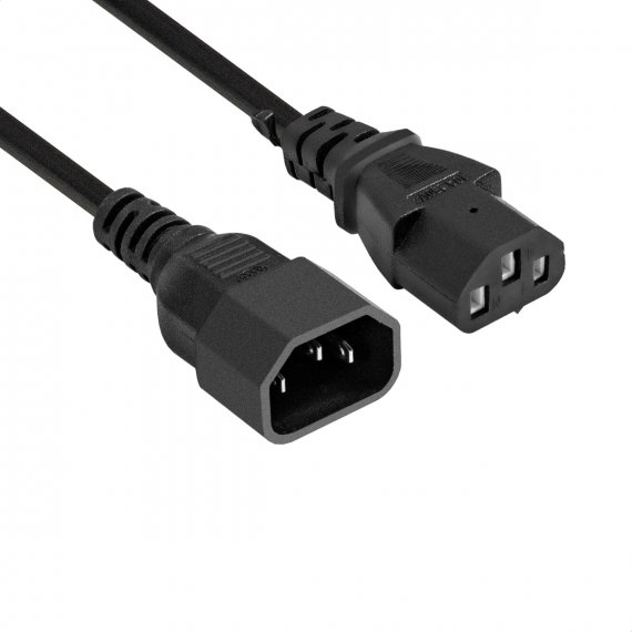 Фотография товара 'Exegate EX297758RUS Кабель питания Special EC-5S-C13->C14/3x0.5'