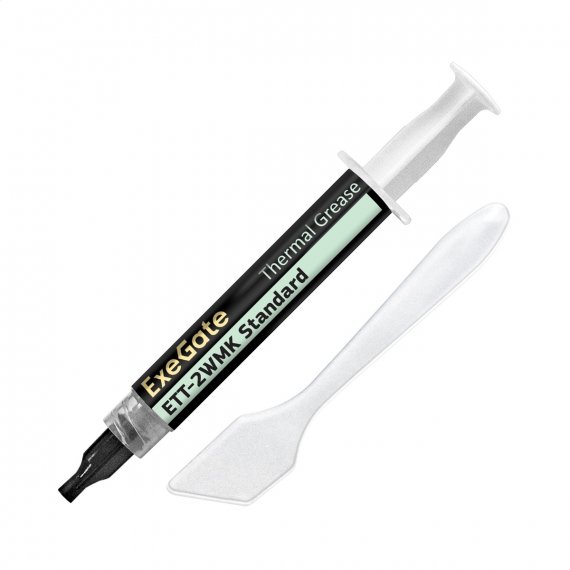 Фотография товара 'Exegate EX282350RUS Термопаста ETТ-2WMK Standard (1,63 Вт/(м•К)'