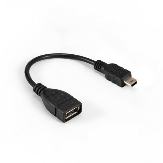 Фотография товара 'Exegate EX294759RUS Кабель OTG USB 2.0 EX-OTG-USB2-AFminiBM5P-0.15'